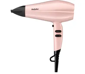 BaByliss 5337PRE růžová / Vysoušeč vlasů / 2200 W / super ionizace / 3 teploty / 2 rychlosti