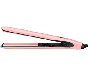 BaByliss 2498PRE růžová / Žehlička na vlasy / destičky 25 mm / 13 teplot do 235°C / titan-keramická