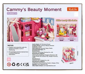 RoboTime 3D skládačka Cammyin okamžik krásy / Miniatura domečku / 100 dílků / od 14 let