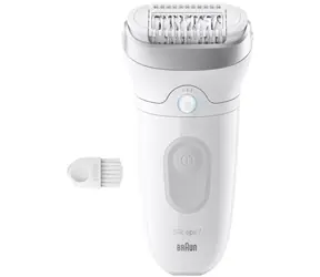 Braun SE7-000 Silk-épil 7 stříbrná / Epilátor / 40 pinzet / 2 rychlosti / Wet&Dry / 40 min provoz
