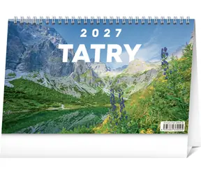 NOTIQUE Tatry 2027 / Stolový kalendár / 23,1 x 14,5 cm