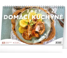 NOTIQUE Domácí kuchyně 2027 / Stolní kalendář / 23,1 × 14,5 cm