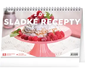 NOTIQUE Sladké recepty 2027 / Stolní kalendář / 23,1 x 14,5 cm