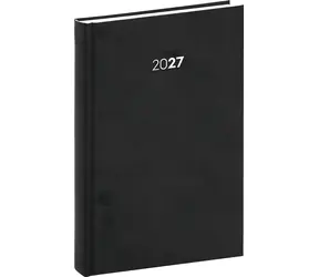 NOTIQUE Denní diář Balakon 2027 černý / Denní diář / 15 x 21 cm