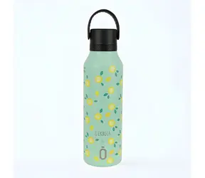 Runbott Mii Lemons / Termoláhev / 600 ml / vakuová izolace / nerezová ocel