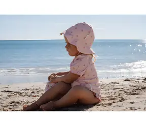 Little Dutch Dreamy Seashells vel. 2 / Dětský klobouček / 1–2 roky / recyklovaný nylon