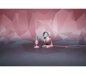 Razer Seiren X Quartz růžová / Stolní mikrofon / USB