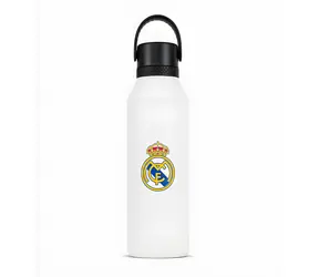 Runbott Mii Real Madrid White Legacy / Termoláhev / 600 ml / nerezová ocel 304 / vakuová izolace
