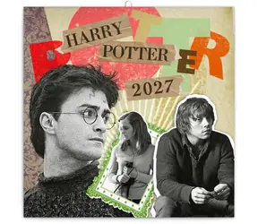 NOTIQUE Harry Potter 2027 / Poznámkový kalendář / 30 x 30 cm