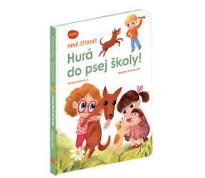 Presco Group Ella&Max První čtení – HURÁ DO PSÍ ŠKOLY! / Dětská kniha / Jazyková verze: CZ / od 5 let