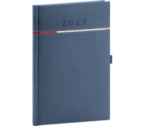 NOTIQUE Tomy 2027 modro-červený / Týdenní diář / 15 x 21 cm