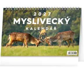 NOTIQUE Myslivecký 2027 / Stolní kalendář / 23,1 × 14,5 cm