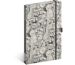 NOTIQUE Notes Fortnite Legends / Zápisník / linkovaný / A5 13 × 21 cm