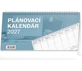 NOTIQUE Stolový kalendár Plánovací 2027 / Stolní kalendář / 25 × 12,5 cm