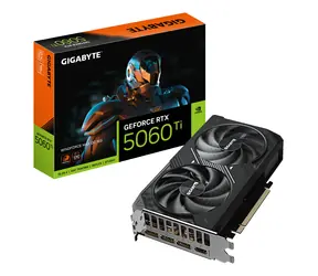 Gigabyte GeForce RTX 5060 Ti WINDFORCE MAX OC 16G / Grafická karta / 16GB GDDR7 / 128-bit / 1x HDMI + 3x DP