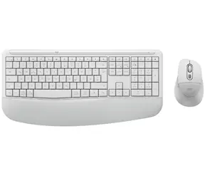 Logitech Desktop MK880 Signature Comfort Plus DE světle šedá / Bezdrátová sada klávesnice a myši / DE verze