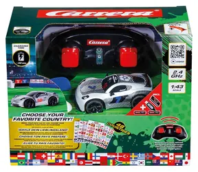 Carrera Mini RC World Championship bílá / RC auto / 2.4 GHz