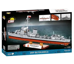 COBI 4865 ORP Błyskawica / Stavebnice / 1:300 / 664 kostek / od 9 let