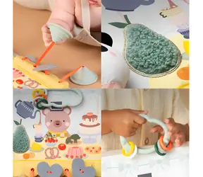 Taf Toys Peek, Pop & Play / Hrací pult s aktivitami / 12 interaktivních prvků / od 6 měsíců