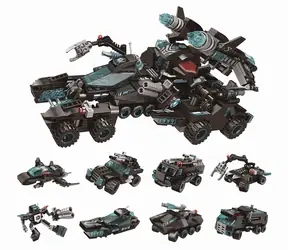 Qman Shadow Pulse Combat Vehicle 1413 1 část / Stavebnice / 73–105 dílků / od 6 let