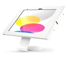 Compulocks Apex bílá / Nástěnný držák na tablet / přístup ke kameře a senzorům / hliník