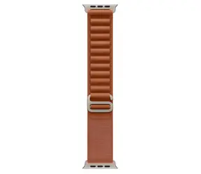 Apple Watch Alpine Loop 49 mm Terra Cotta Natural Titan Small
