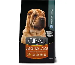 Farmina Cibau Sensitive Lamb Medium & Maxi 14 kg / Granule pro psy / dospělí / citlivé zažívání