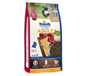 Bosch 01030 Adult Lamb & Rice 3 kg / Kompletní krmivo pro psy / pro dospělé psy všech plemen