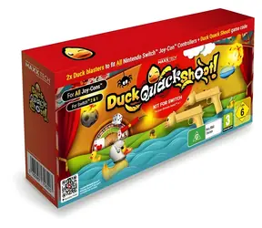 UBISOFT Herní sada Duck, Quack, Shoot! / Nintendo Switch 2 a 1 / 2x Joy-Con pistole / digitální kód
