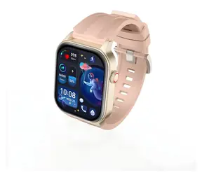 CARNEO Ventura HR+ Cellular 4G zlatá, růžový sportovní řemínek / Chytré hodinky / 1,95" AMOLED / IP67 / BT 5.2