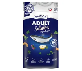 BALTICA Excellent Hypoallergenic Adult Salmon / Granule pro psy / střední plemena (10–25 kg) / hypoalergenní