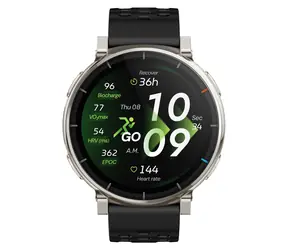 Amazfit Active 3 Premium Apex Silver / Chytré hodinky / 1.32" AMOLED / 5 ATM / BT 5.3 / NFC / GPS