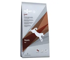 TROVET Hepatic HLD kuře / Veterinární granule pro psy / podpora jater / všechna plemena / 12,5 kg