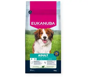 Eukanuba Adult Small & Medium Lamb & Rice 12 kg / Granule pro psy / pro malá a střední plemena