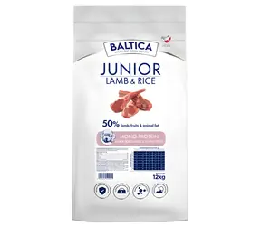 BALTICA Nutraceutic Puppy Monoprotein Lamb & Rice 12 kg / Kompletní krmivo pro štěňata / bez lepku / bez kuřecího