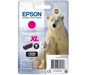 EPSON Singlepack 26XL Claria Premium purpurová / originální cartridge / XP-600 / 700 stran