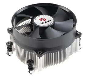Akasa AK-CC1113BP01 / Chladič CPU / pro AMD AM4/AM5 / 95 mm / 110 W TDP / SFF
