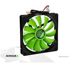 AIMAXX eNVicooler 14 GreenWing / Ventilátor / 140 mm / 3pin / 600–1000 RPM / 12,9 dB