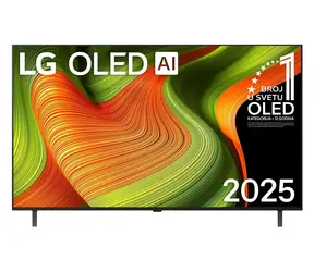 55" LG OLED55B53LA černá / Televizor / 4K UHD / OLED / 120 Hz / Dolby Vision / Wi-Fi 6