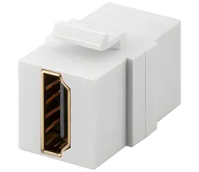 PremiumCord Keystone HDMI bílý / Keystone modul / HDMI F/F / Full HD 1080p