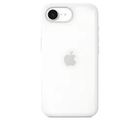 Apple iPhone 16e Silicone Case bílá / Zadní kryt / Silikon