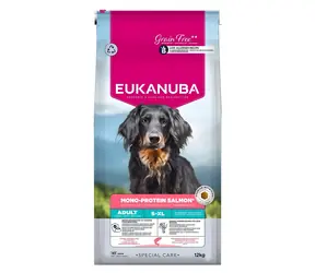 Eukanuba Special Care Mono-Protein Adult losos / Granule pro psy / bez obilovin / 12 kg