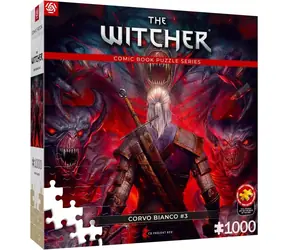 GOOD LOOT Puzzle Comic Book The Witcher: Corvo Bianco / 1000 dílků / od 14 let