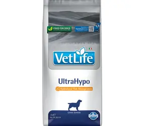 Farmina Vet Life UltraHypo / Granule pro psy / Veterinářská dieta / Hypoalergenní / Senior / 12 kg