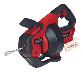 Einhell TE-DA 18/760 Li Solo / Aku čistič potrubí / 18 V / Průměr potrubí 16–55 mm / Bez aku