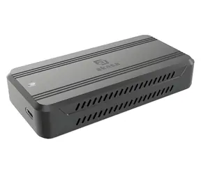 Akasa Aluminium Enclosure USB4 AK-ENU4M2-01 / Kryt M.2 NVMe SSD / USB 4 40 Gb/s / Thunderbolt 3