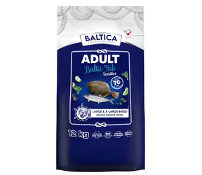 BALTICA Excellent Sensitive Baltská ryba 12 kg / Granule pro psy / velká a obří plemena / monobílkovina / bez obilovin