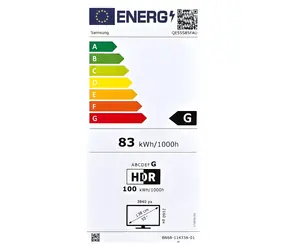 55" Samsung QE55S85F černá / Televize / 4K / OLED / HDMI / USB / Wi-Fi / LAN / BT / 20W repro