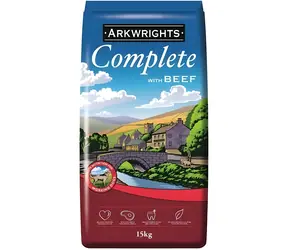 ARKWRIGHT Granule Complete Beef / 15 kg / pro dospělé psy všech plemen