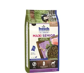 Bosch Maxi Senior drůbež & rýže 12,5 kg / Granule pro psy / pro seniory / bez lepku